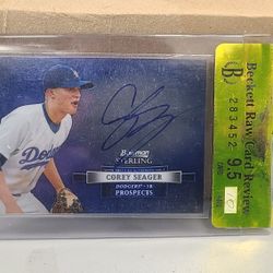2012 Bowman Sterling Corey Seager Auto