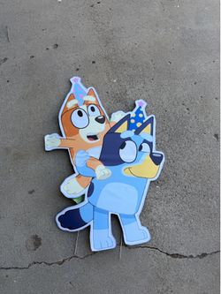 Bluey Party Yard Signs / Birthday Props