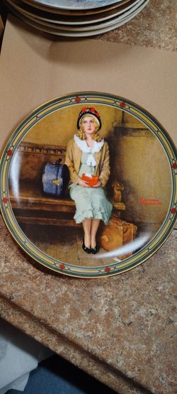 Vintage 1985 Norman Rockwell A young girl's dream