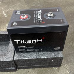 Titan 8+ Lithium Car Audio Battery 
