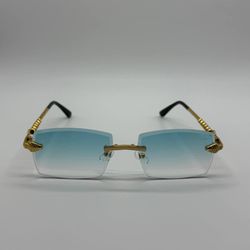 Cartier Blue Lens Snake Design