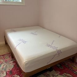 Tulo lavender 10 inch full memory foam mattress