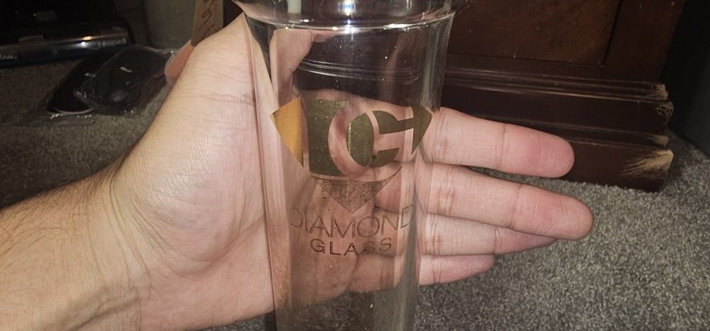 Glass Piece Diamond Glass