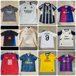 Playeras de Fútbol a $25 cada una!! SÚPER BUENA CALIDAD CON ETIQUETAS!! 