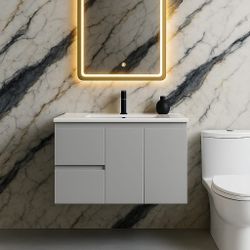 Bathroom Vanity Floating           New In The Box