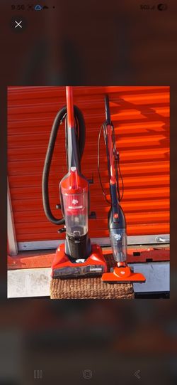 DIRT DEVIL VACUUM CLEANER BUNDLE-UPRIGHT & LIGHT WEIGT STICK VAC (BOTH WORK GREAT!)