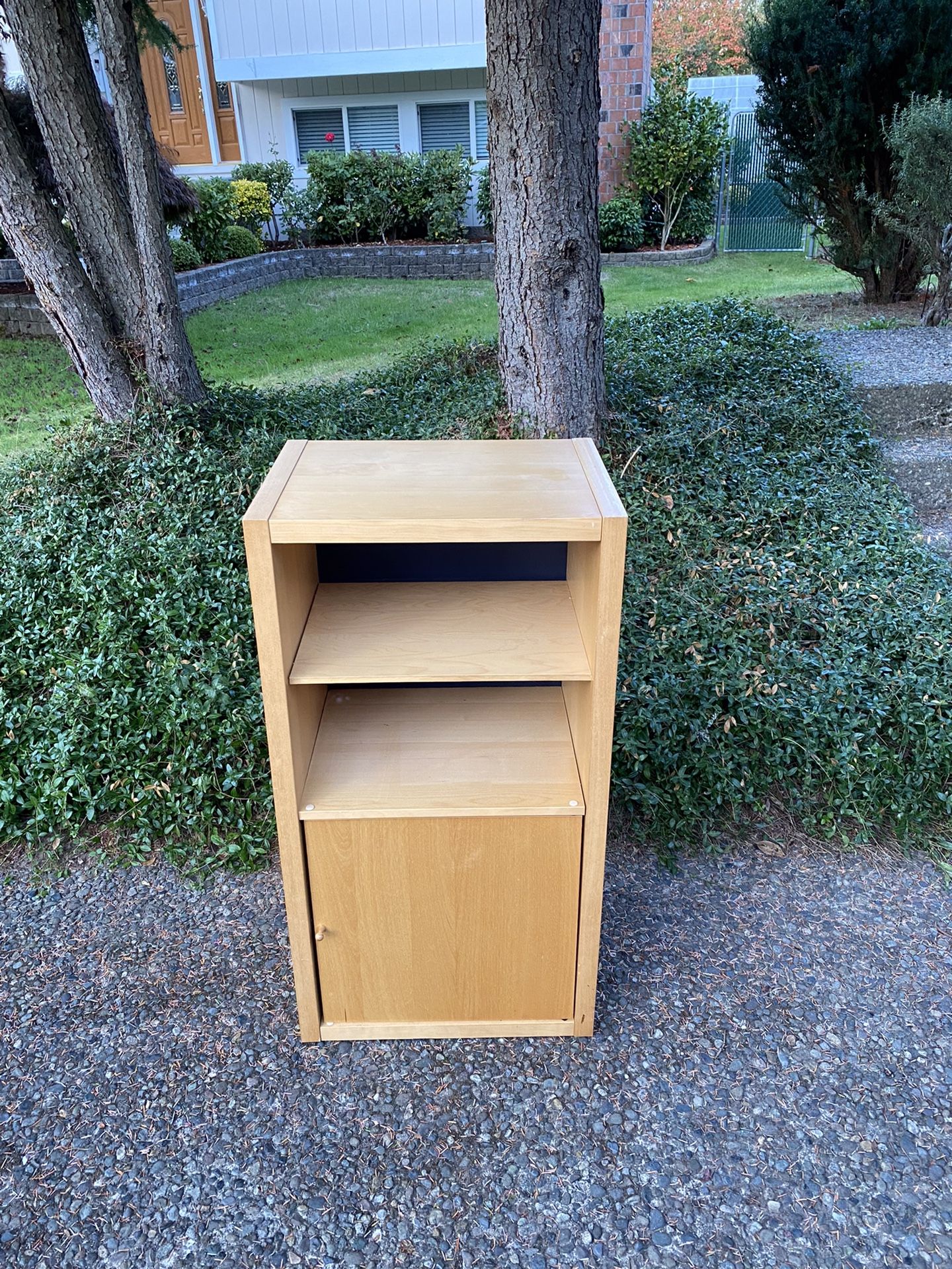 Wooden Storage Shelf