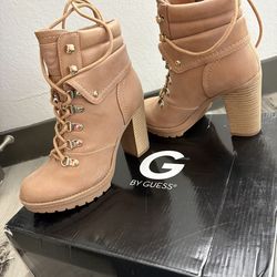 Brown Guess boots size 5 women