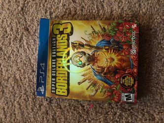 Borderlands 3 Super Deluxe Edition Playstation 4 brand new