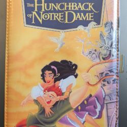 Disney Hunchback Of Notre Dame VHS Case Clutch Purse