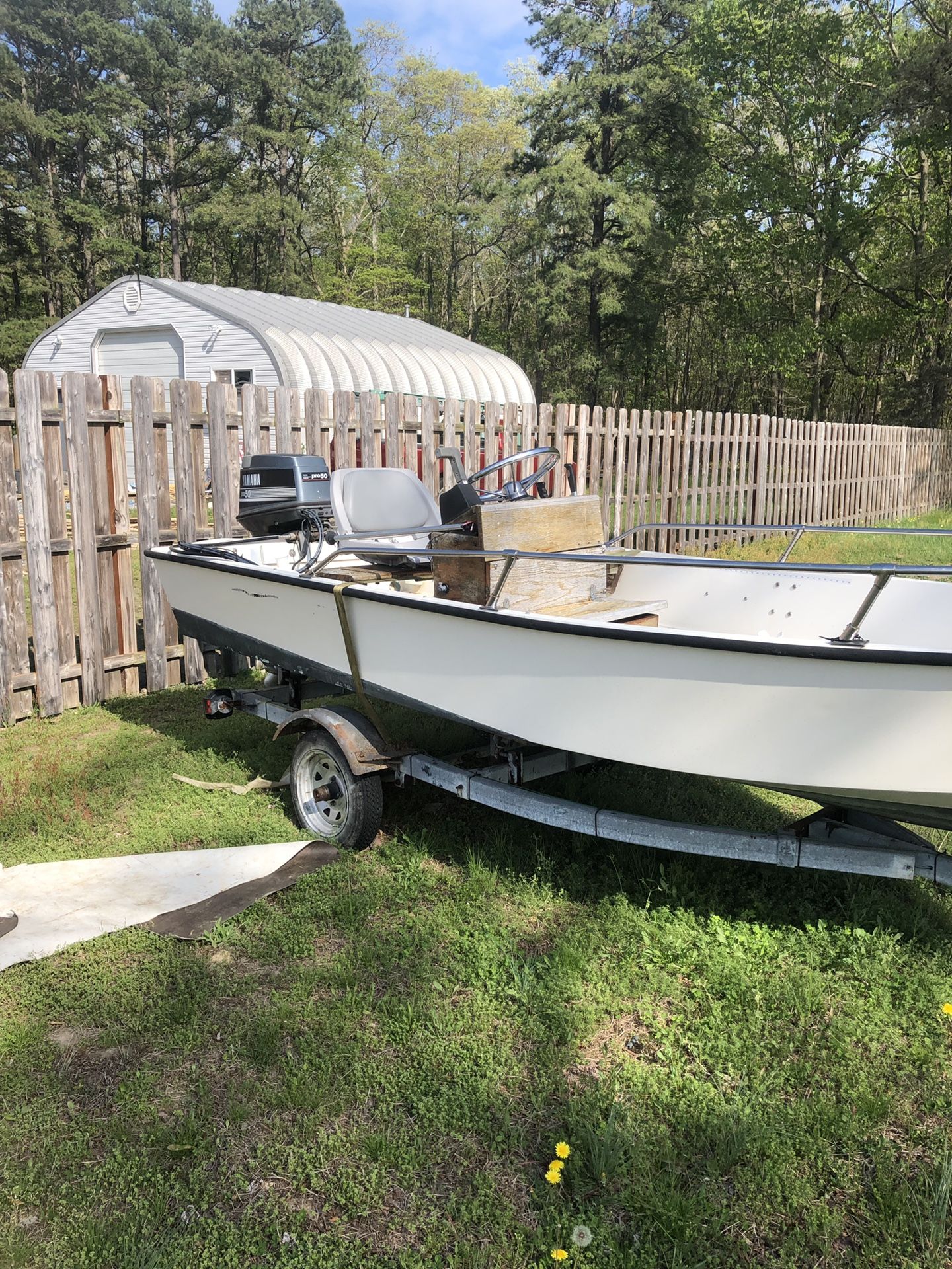 16 ft hobie power skiff for Sale in Monroe Township, NJ OfferUp