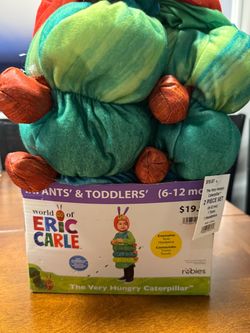 Eric Carle The Very Hungry Caterpillar Infant Costume Size 6-12M