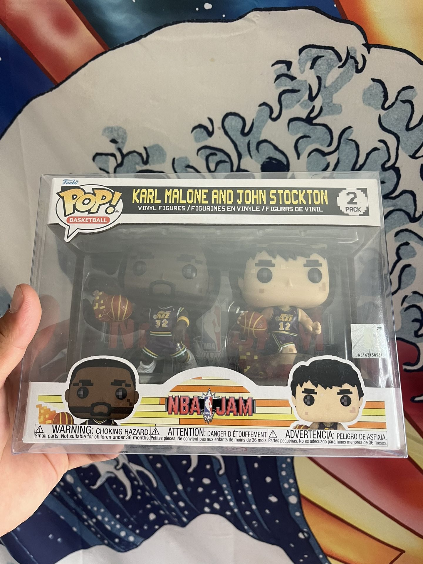 Funko Pop Basketball Karl Malone And John Stockton 2-pack