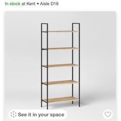 2 Bookshelves In Excellent Condition - Threshold Studio McGee 