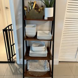 Wooden Standing Shelf 
