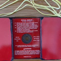 Vintage Marine Rescue Mirror