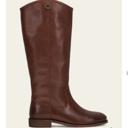 Frye Melissa Calf Boot In Cognac
