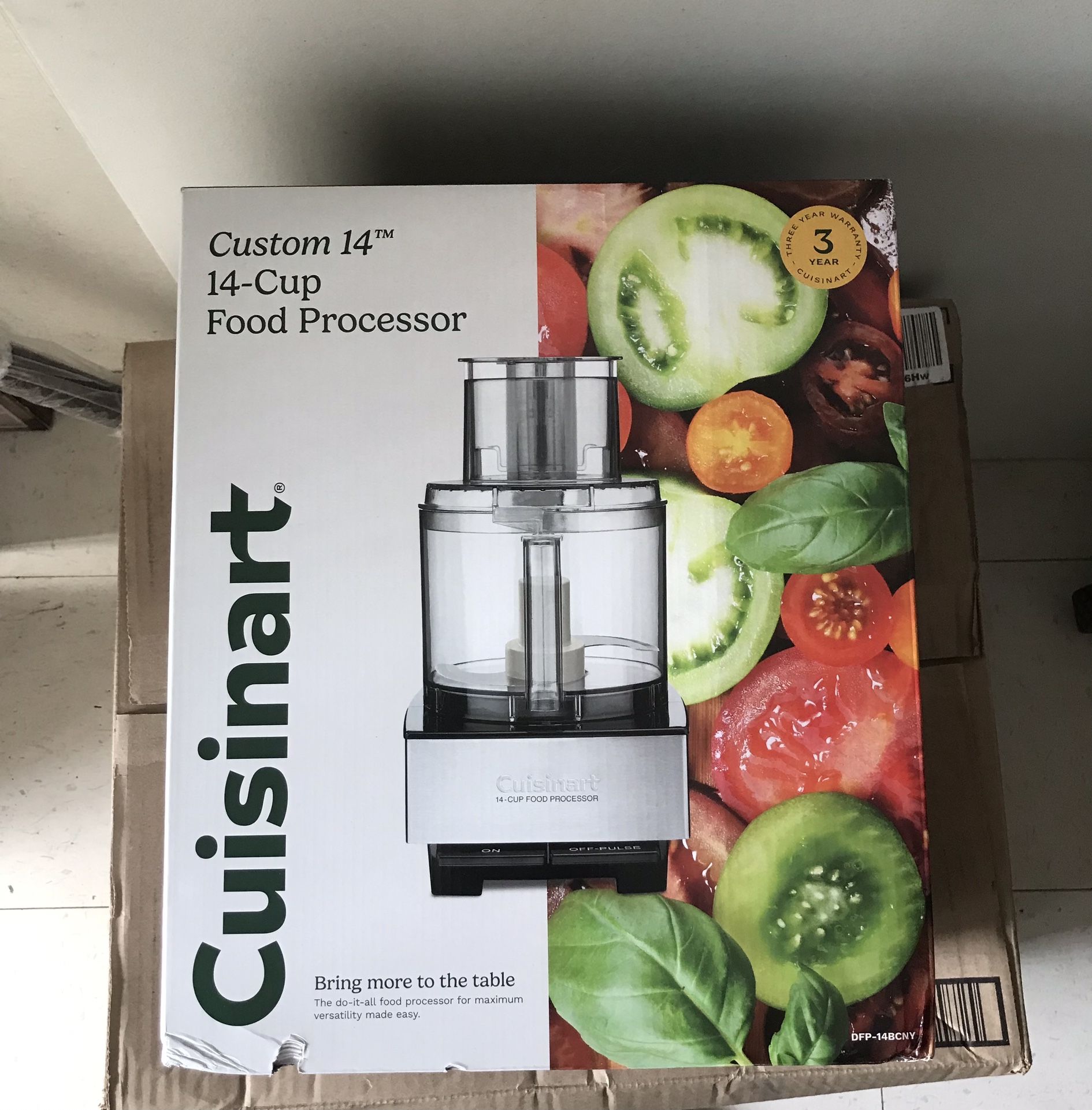 Cuisinart Custom 14-Cup Food Processor 720W (NEW)