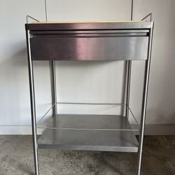 Utility Cart With Drawer And Removable Board