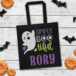 Customized Halloween Trick -Or-Treat Bags