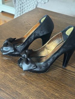 Coach Daisey Lurex Heels