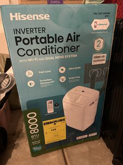 Hisense 8,000 BTU Portable Air Conditioner