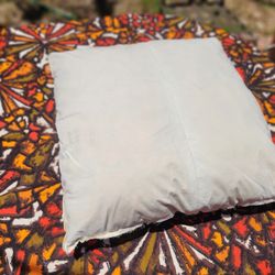 PILLOW FORM, DOWN FILLED - NEW