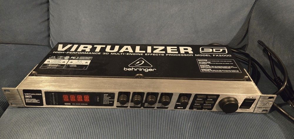 Behringer Virtualizer 3D FX2000 Effects Processor