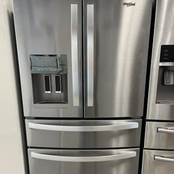 WHIRLPOOL 36 INCH 4-DOOR FRENCH DOOR REFRIGERATOR