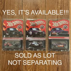 Hot Wheels RLC Exclusive lot of 3