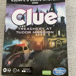 CLUE Escape Room Board Game 