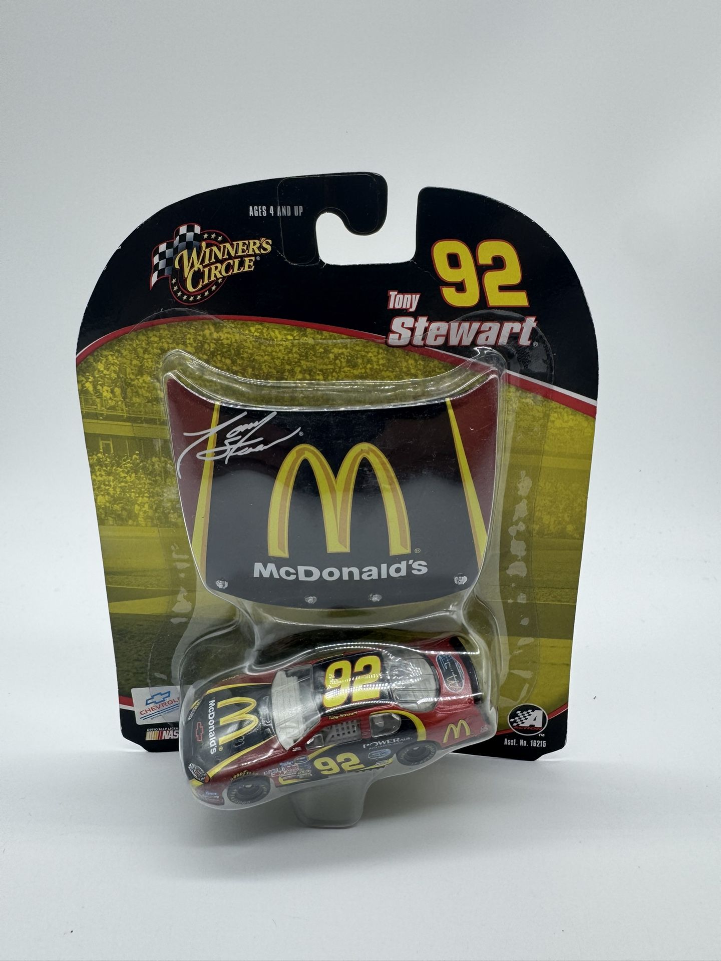 Winners Circle McDonald's Tony Stewart #92 T