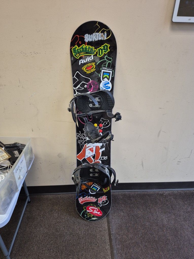 Technine 138cm Snowboard Ride Bindings