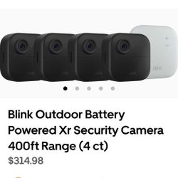 Brand New Blink Outdoor 4 XR 2026
