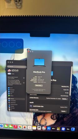 MacBook Pro M5 chip 512gb