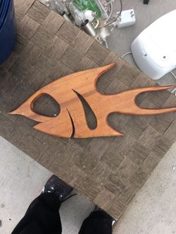 Wooden fish
