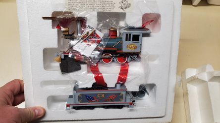 Brand New Hawthorne Village Civil War Train Set-Cars And Track