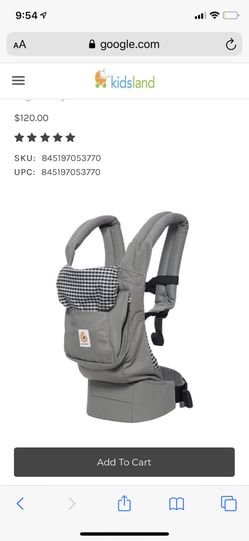 Ergobaby carrier