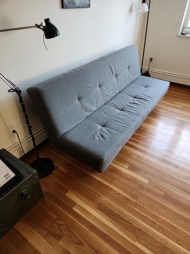 Sleeper Sofa. IKEA. BALKARP. Gray