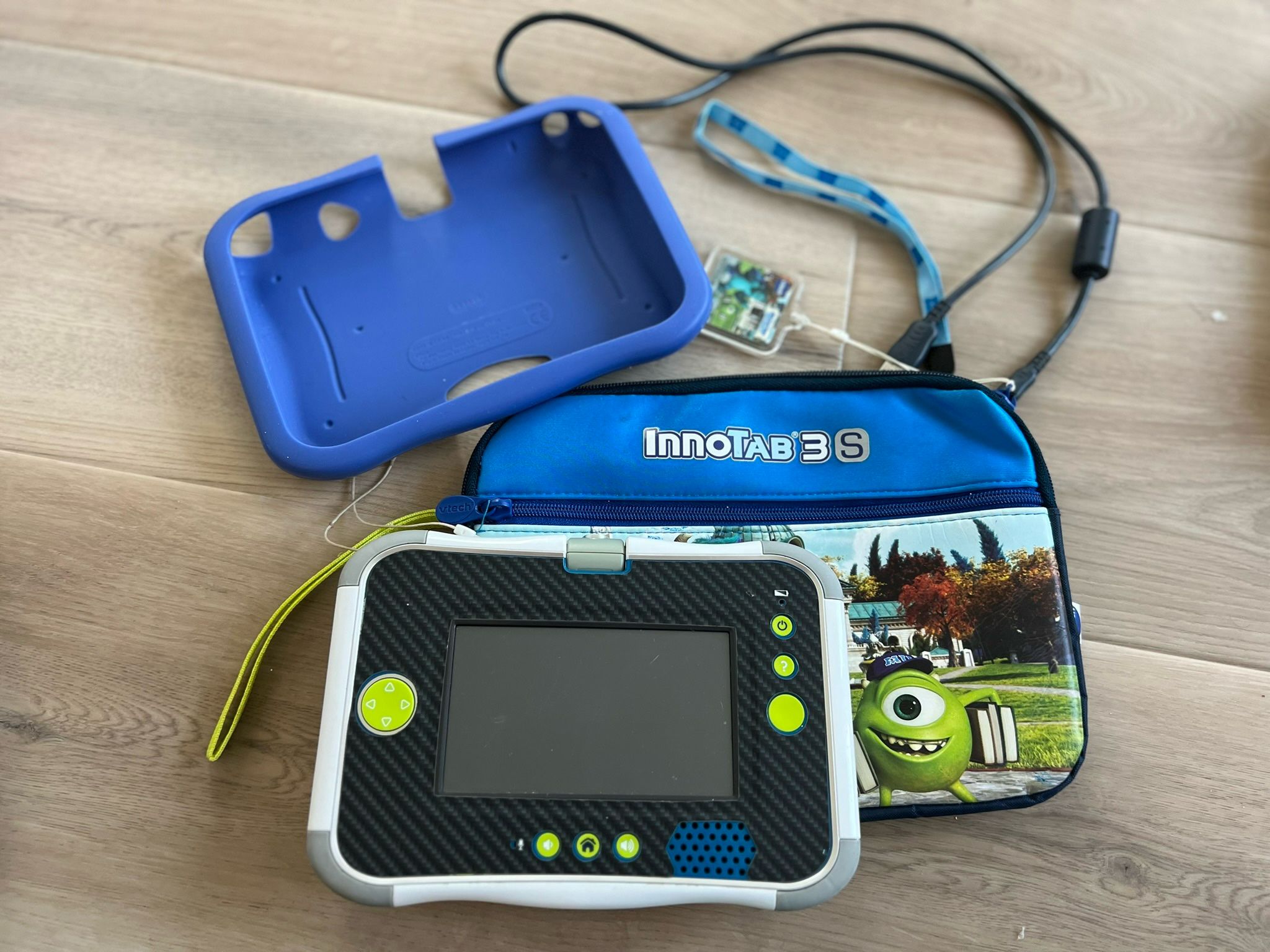 Innotab 3s video games educational vtech game interactive with tablet protector case monsters inc