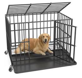 38 Inch Heavy Duty Dog Crate for Large Dogs,