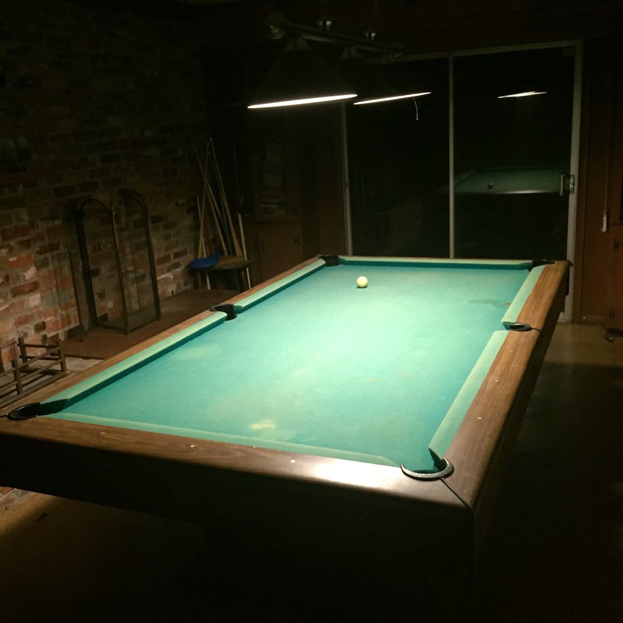 Pool Table Unassembled.   Good Condition.   With Sticks And  Balls  $300 Or Best Offer. 
