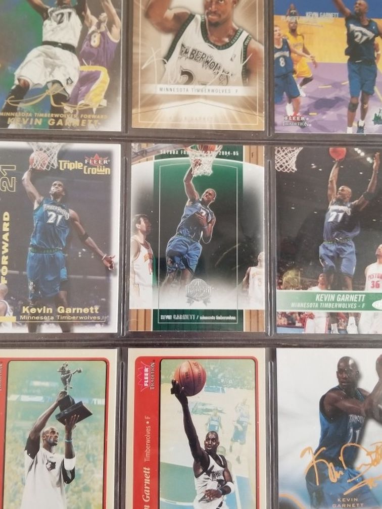 Kevin Garnett 35 Card Lot. The Ticket!!