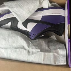 Nike Sb Dunk Low Court Purple Size 12