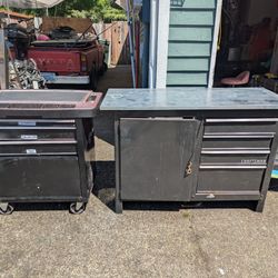 Craftsman Tool Bench And Bottom Tool Box