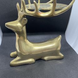 VintageDeer Stag Candle Holder