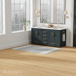 $7/SQ FT Prefab1® Wood Flooring Panel - South Wind Oak