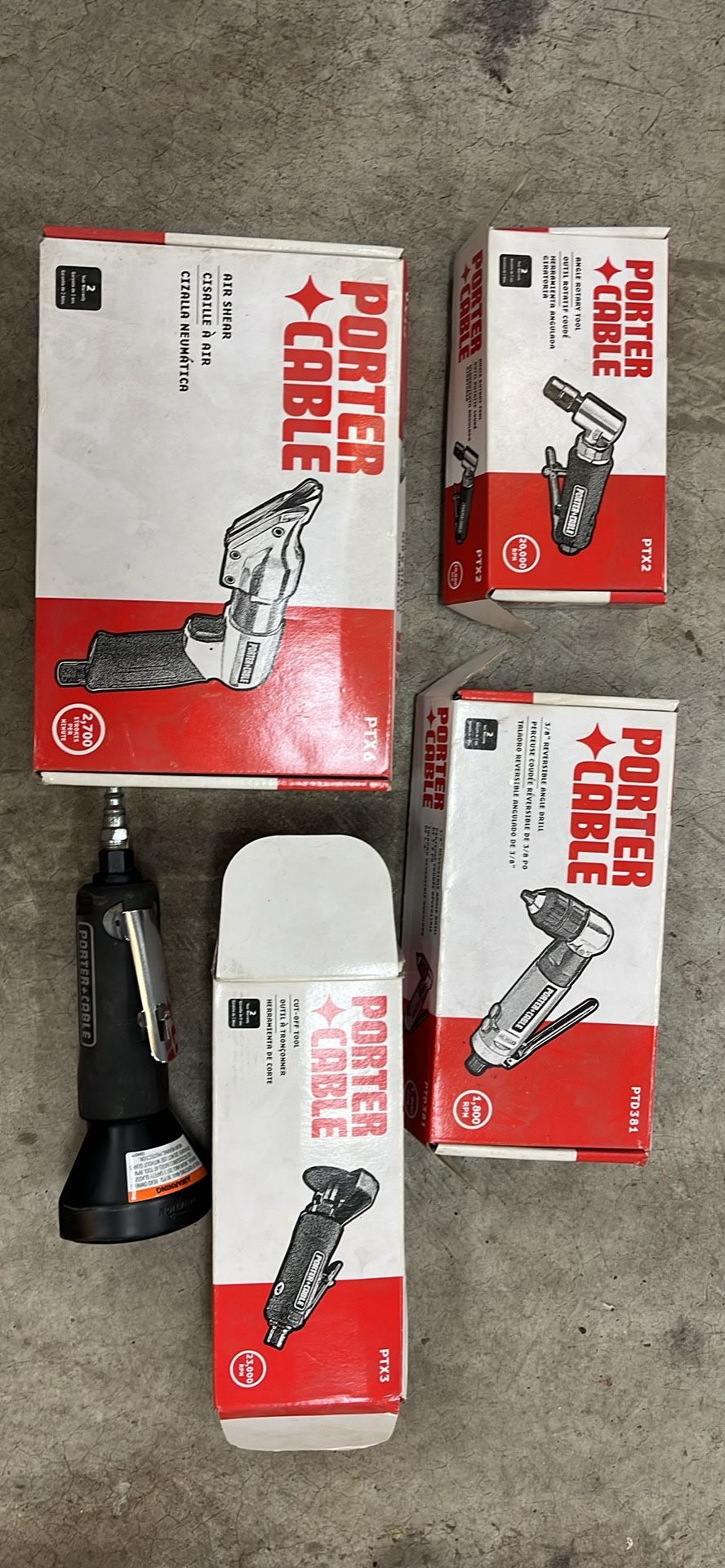 Porter Cable Pneumatic Tools