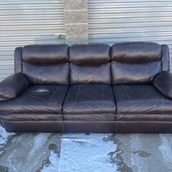 Leather Couch