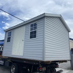 Sheds Relocated , Movemo Casita De Patio Container Rv Trailer Crane Available 